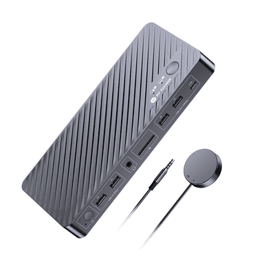 iDock M10 KVM Switch for MacBook and PC with Docking Features