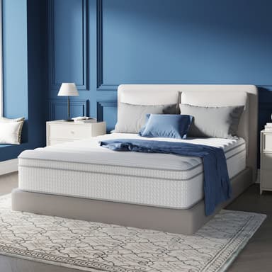 Avenco Mattress in a Box, Medium Plush Mattresses with Pocket Spring Smarts Coil Hybrid Colchones for Pressure Relief, CertiPUR-US Certified