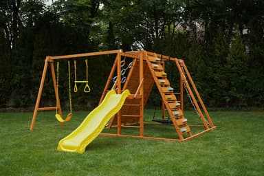 Sycamore Outdoor Sensory Swing Set & Climbing Jungle Gym