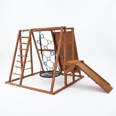 Sycamore XL | Outdoor Sensory Swing Set & Climbing Jungle Gym
