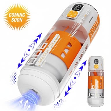 360° Thrusting Suction Male Stroker with Vibration