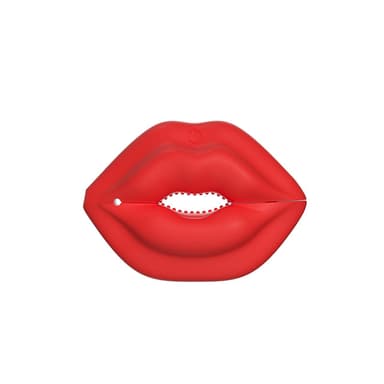 Adjustable Remote Controlled Sculpted Lips Vibrating Nipple Clamps