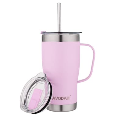 Pink Travel Mugs
