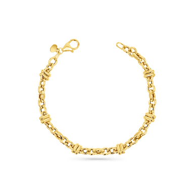 Knot Link Chain Bracelet