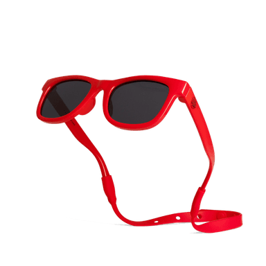 Polarized Baby Sunglasses With Strap 0-24 Months - Red