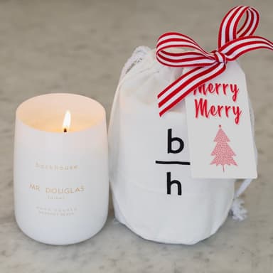 WHITE + GOLD + CANVAS BAG GIFT SET