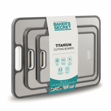 Set of Titanium Double Side Cutting Board