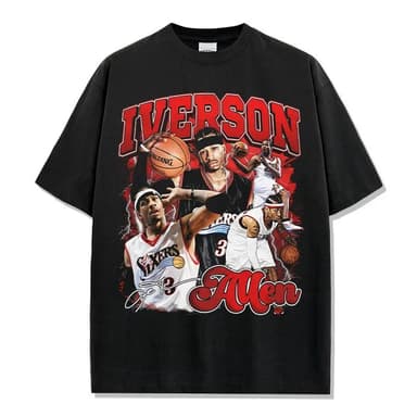 "Cross Over Legend" Vintage Allen Iverson Graphic Tee
