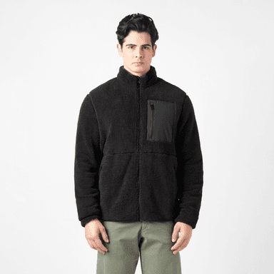 Full-Zip Sherpa Jacket