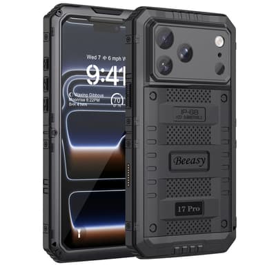 Beeasy iPhone 17 Pro waterproof Case with Extreme Protection