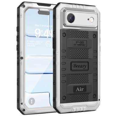 Beeasy iPhone 17 Air waterproof Case with Heavy-Duty Cover