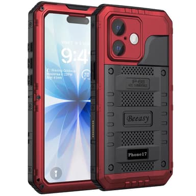 Beeasy iPhone 17 waterproof Case with Military Grade Drop Protection