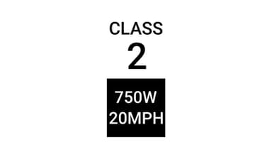 Free Download: eBike Class 1 & Class 2 Label Stickers (Printable Waterproof Designs)