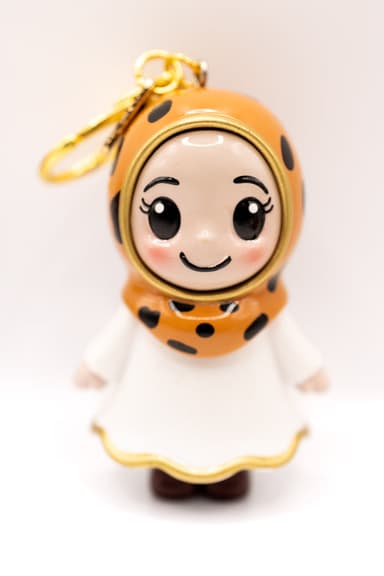 Mini Me Hijabi Keychain