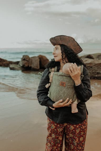 Phoenix Green Gem Cove Baby Carrier - LoveHeld Collab