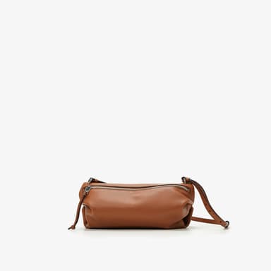 Eua Crossbody Clutch Bag - Caramel