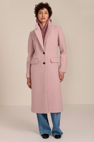 Renwick Knit Bib Wool Coat