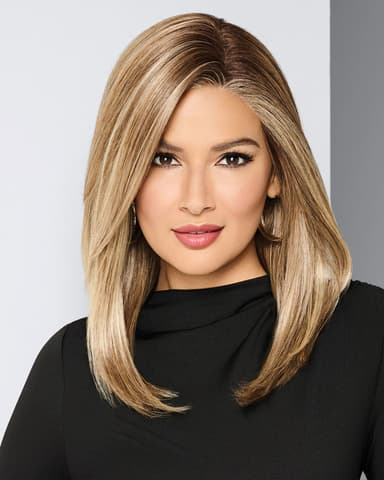 Box Office Beauty | Lace Front & Monofilament Top Synthetic Wig by Raquel Welch