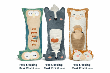 NEW! Calming Sleep Companion + FREE Sleeping Mask ($24.99 Value)