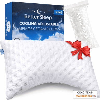 Cooling Side Sleeper Pillow for Neck and Shoulder
