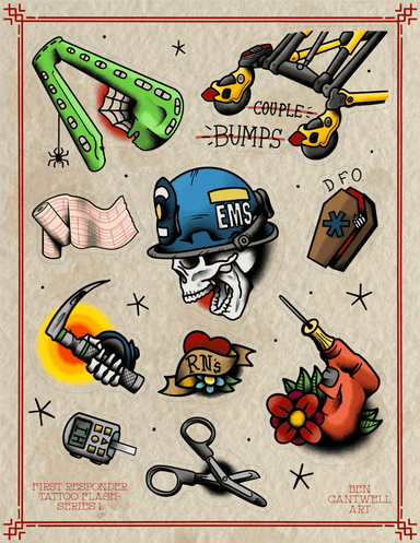Ben Cantwell Collection, EMS Sticker Sheet
