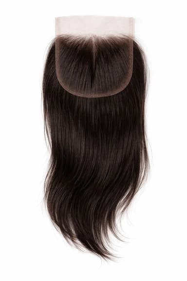 Straight Raw Indian Hair Straight Closures HD Lace