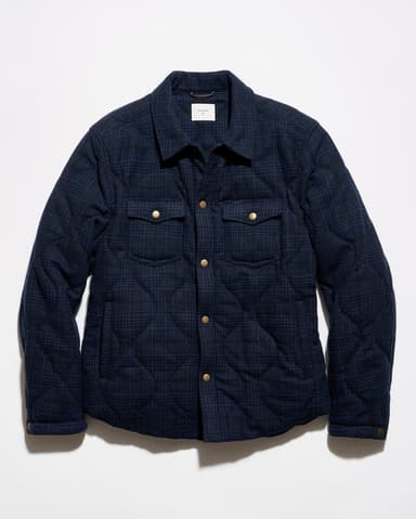 Onion Quilted Plaid Theo Shirt Jacket