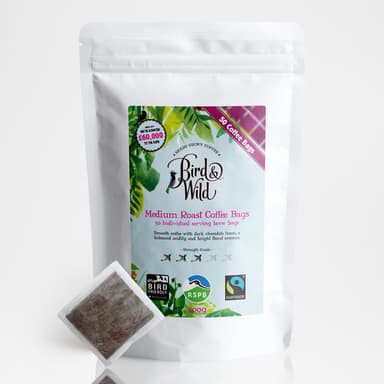 Medium Roast Fairtrade Organic Coffee Bags CASE of 6 x 400G