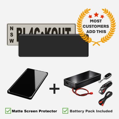 Blackout Plate Essential Bundle - Slimline Plates