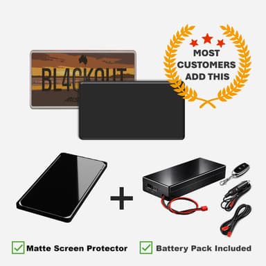 Blackout Plate Essential Bundle - AUS Bike