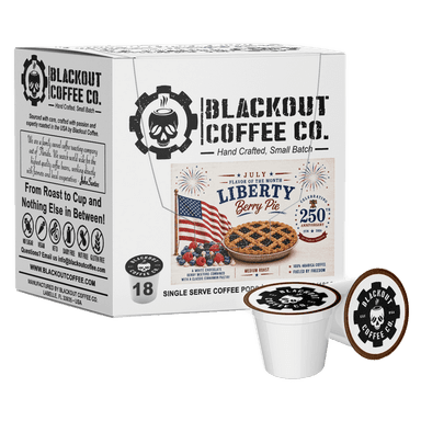 LIBERTY BERRY PIE FLAVORED COFFEE PODS 18CT