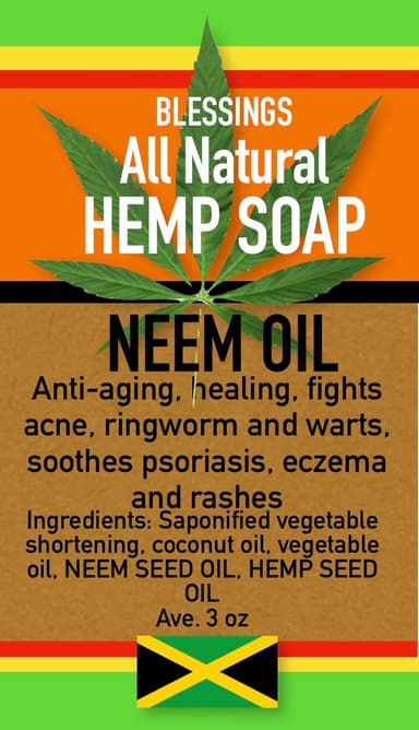 Hemp Neem Oil Soap