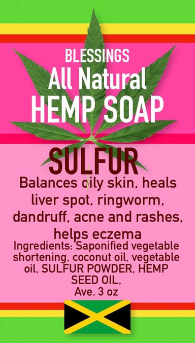 Hemp Sulfur Soap