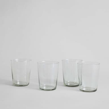 Recycled Glass Tumblers, Set of 6