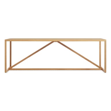 Strut 56" Wood Dining Table