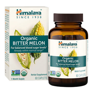 Organic Bitter Melon 60 Caplets by Himalaya Wellness