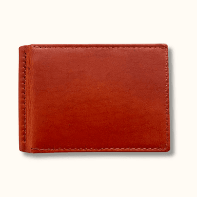 The Companion Horween Leather Money Clip Wallet
