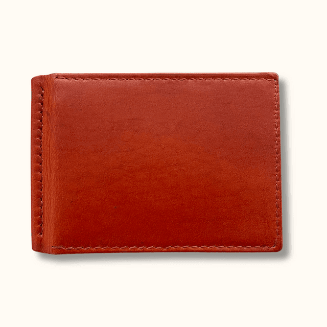 The Companion Horween Leather Money Clip Wallet