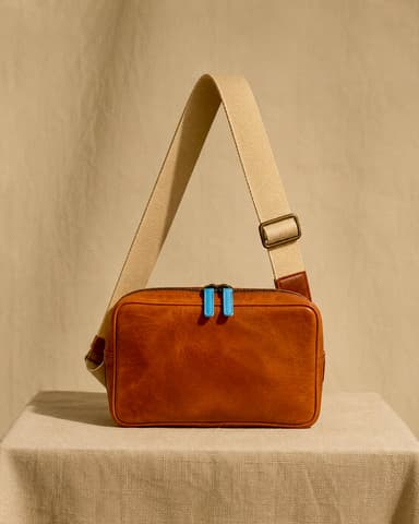 The Companion Horween Leather Crossbody Sling Bag