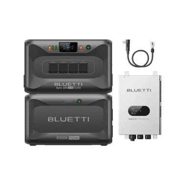 BLUETTI B500K+Apex 300+SolarX 4K