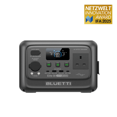 BLUETTI Elite 30 V2 Portable Power Station | 600W 288Wh | UK Plug