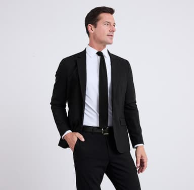 Presidio Blazer Classic Fit - Asphalt Black