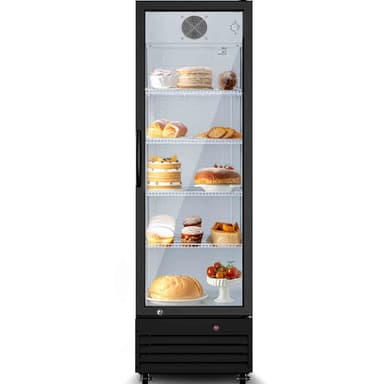 BODEGACOOLER Commercial Beverage Refrigerator Glass Door Display Cooler