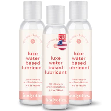 3x Water Based Lubricant - 4oz