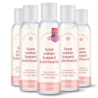 5x Water Based Lubricant - 4oz