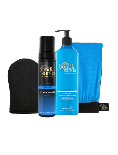 Ultra Express Self Tanning Routine Bundle