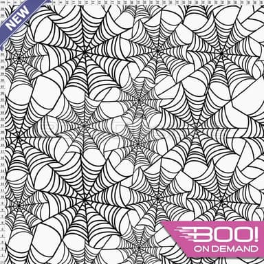Spandex Webs White