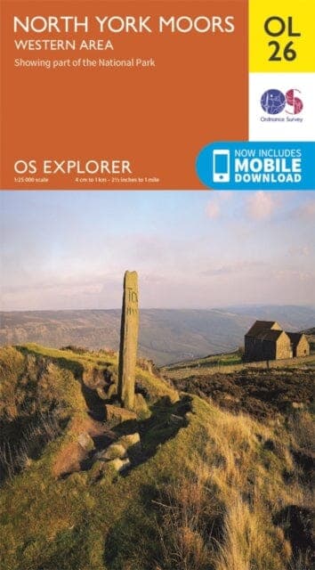 North York Moors - Western Area by Ordnance Survey