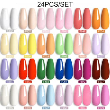 24pcs Nail Gel Set #03 7ml
