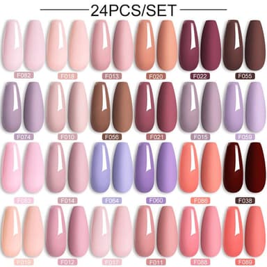 24pcs Nail Gel Set #01 7ml